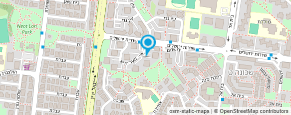 מפת הגעה אל סופר רון אחידה