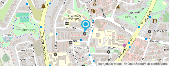 מפת הגעה אל סיטונאות יעקב