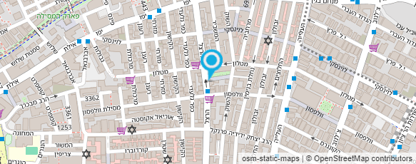 מפת הגעה אל נגריית מזנוני כהן בע"מ מפת הגעה אל נגריית מזנוני כהן בע"מ