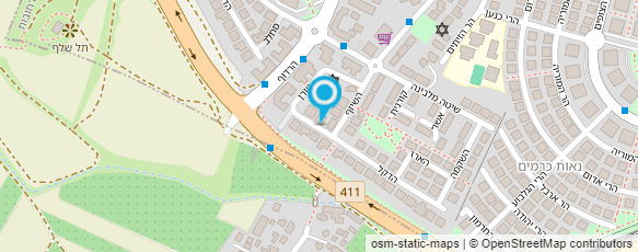 מפת הגעה אל גינות דוד