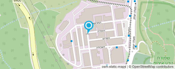 מפת הגעה אל קבוצת מפעלי י. ברוש-חטיבת סלינה