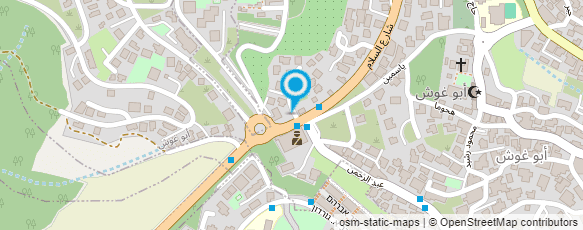 מפת הגעה אל אבו גוש קרמיקה