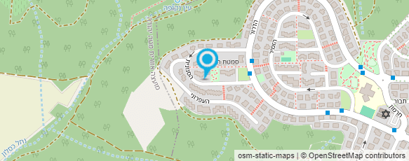 מפת הגעה אל גן עינב