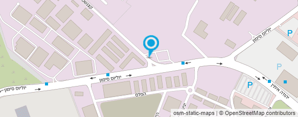 מפת הגעה אל "טכנו גומי" - ליסיצקי חיפה 1997 בע"מ