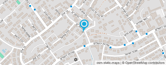 מפת הגעה אל שירותי בריאות כללית