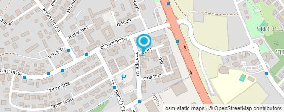 מפת הגעה אל רהיטי יוני