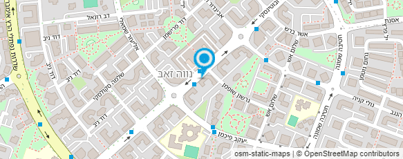 מפת הגעה אל שווארמה אורן נווה זאב