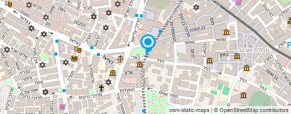 מפת הגעה אל שרייבר עזרא