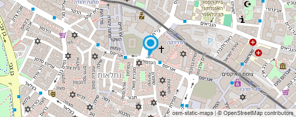 מפת הגעה אל ד"ר שוורצנברג יהודית