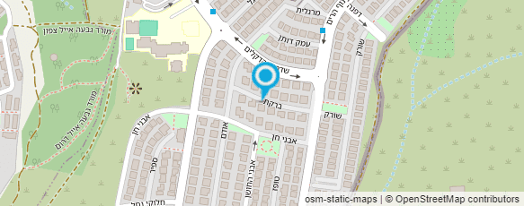 מפת הגעה אל שרון גדות - מספרה לחיות