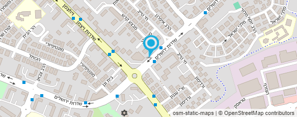 מפת הגעה אל דואר ישראל מפת הגעה אל דואר ישראל