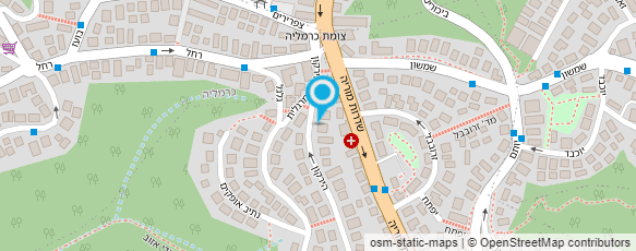 מפת הגעה אל מרכז וביה"ס לשיטת אלכסנדר