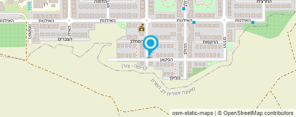 מפת הגעה אל צהרון פרחי בר