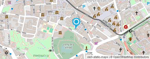 מפת הגעה אל הפועל ירושלים-כדורסל