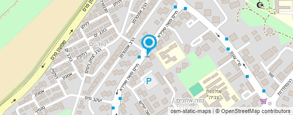 מפת הגעה אל מכולת בן ציון