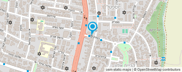 מפת הגעה אל שרייבר יבוא ושיווק