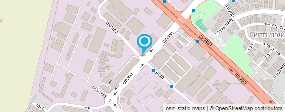 מפת הגעה אל פיט סטופ - ספורט מוטורי