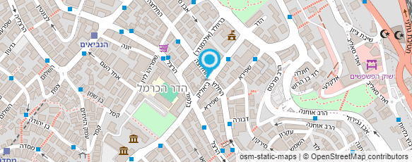 מפת הגעה אל עו"ד ונוטריון ברגמן זיו