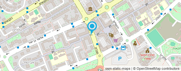 מפת הגעה אל מרכז אגודת ישראל