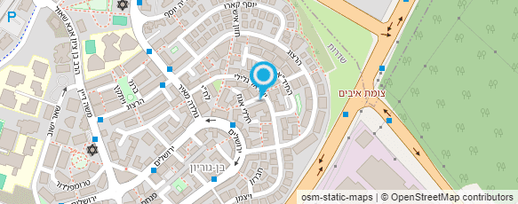 מפת הגעה אל בי"ס למדעים