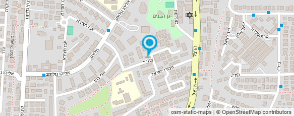 מפת הגעה אל שרותי סמינר תורני