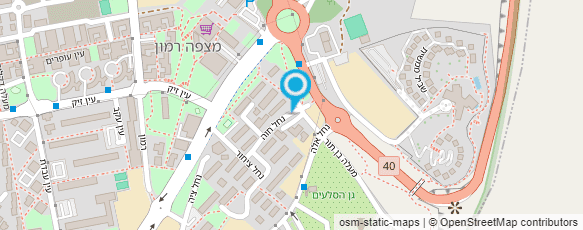 מפת הגעה אל הרשות הארצית לכבאות והצלה