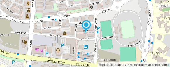 מפת הגעה אל רשות המיסים-מס הכנסה