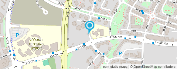 מפת הגעה אל בי"ס מדעים