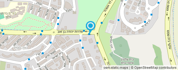 מפת הגעה אל מוניות שרת