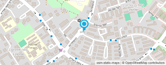 מפת הגעה אל אהלי משה