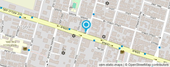 מפת הגעה אל אבי גרנוליט