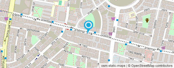 מפת הגעה אל ד"ר טייך יוסף