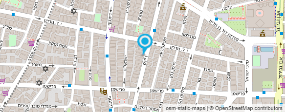 מפת הגעה אל גן העיר