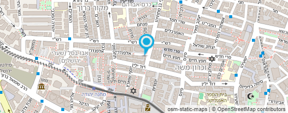 מפת הגעה אל ישיבת קהילת יעקב