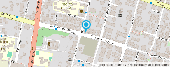 מפת הגעה אל המרכז לאסתטיקה ויופי