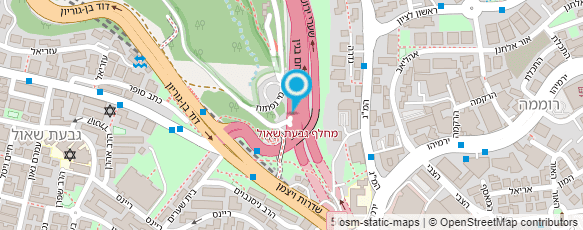 מפת הגעה אל רחמימוב אדריכלים