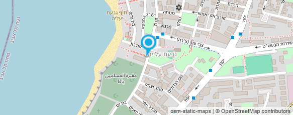 מפת הגעה אל מרכז פרס לשלום