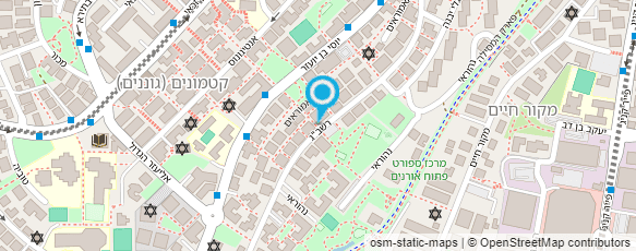 מפת הגעה אל מתן - מכון תורני לנשים