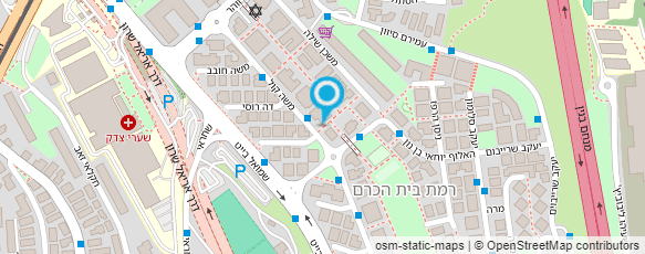 מפת הגעה אל ש.ד.מ.א. מערכות פרויקטים בע"מ