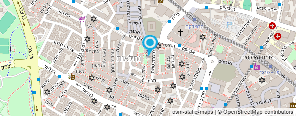 מפת הגעה אל סרטי סקופוס ירושלים (1987) בע"מ