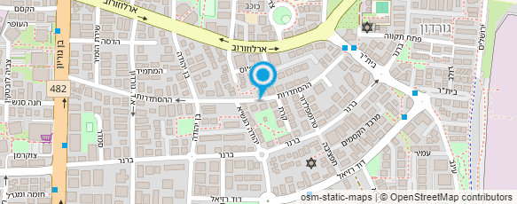 מפת הגעה אל ד"ר ביזה מיכאל