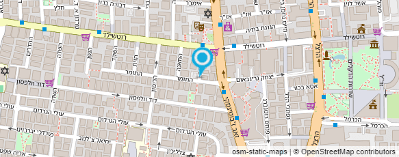 מפת הגעה אל דני-דוכני מזון למסיבות