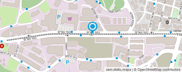 מפת הגעה אל "יעדים - ניהול וייזום פרוייקטים לבנייה ופיתוח בע"מ