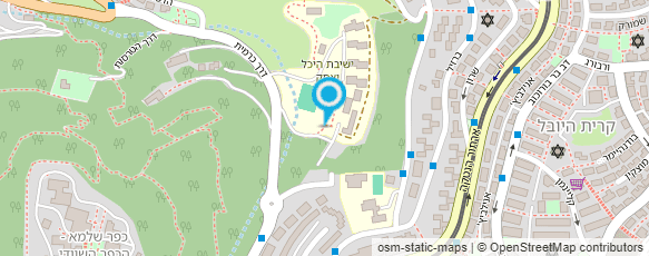 מפת הגעה אל ישיבת הר המור