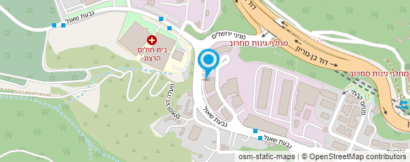 מפת הגעה אל מאפיית יעלה