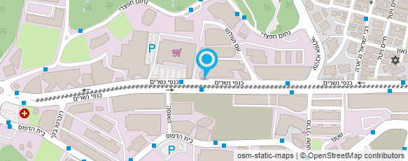 מפת הגעה אל שלוחת הבחינות האקסטרניות