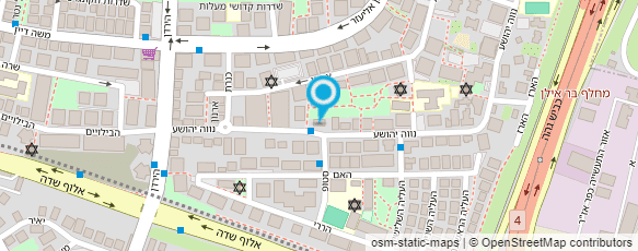 מפת הגעה אל טיף טף