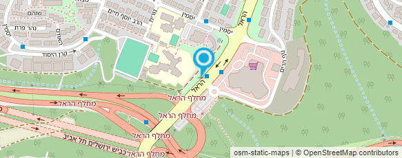 מפת הגעה אל גן כרמל