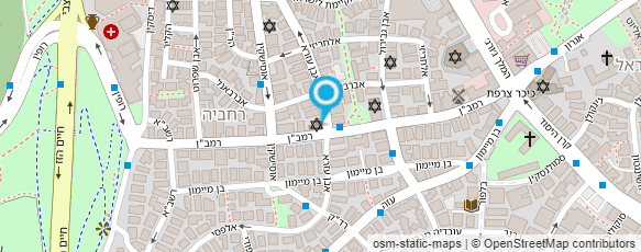 מפת הגעה אל קיוסק רמב"ן