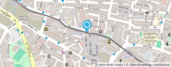 מפת הגעה אל מיזנון הכיפה